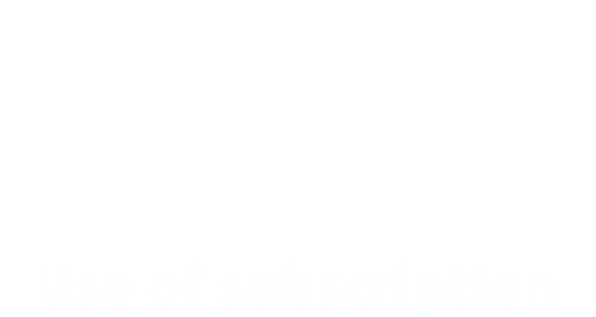 Use of subscription